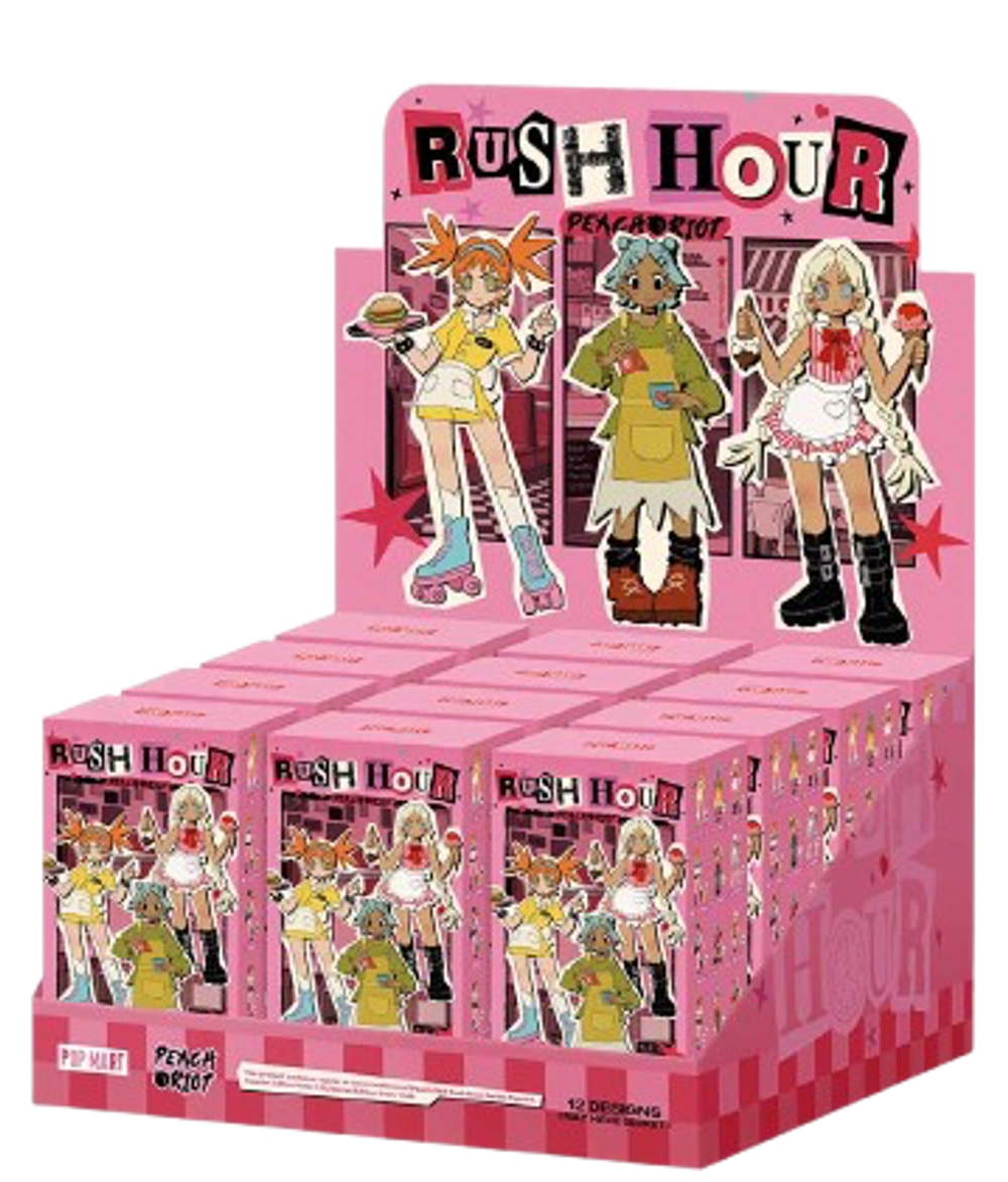 Рандомная фигурка Blind Box POPMART Peach Riot Rush Hour