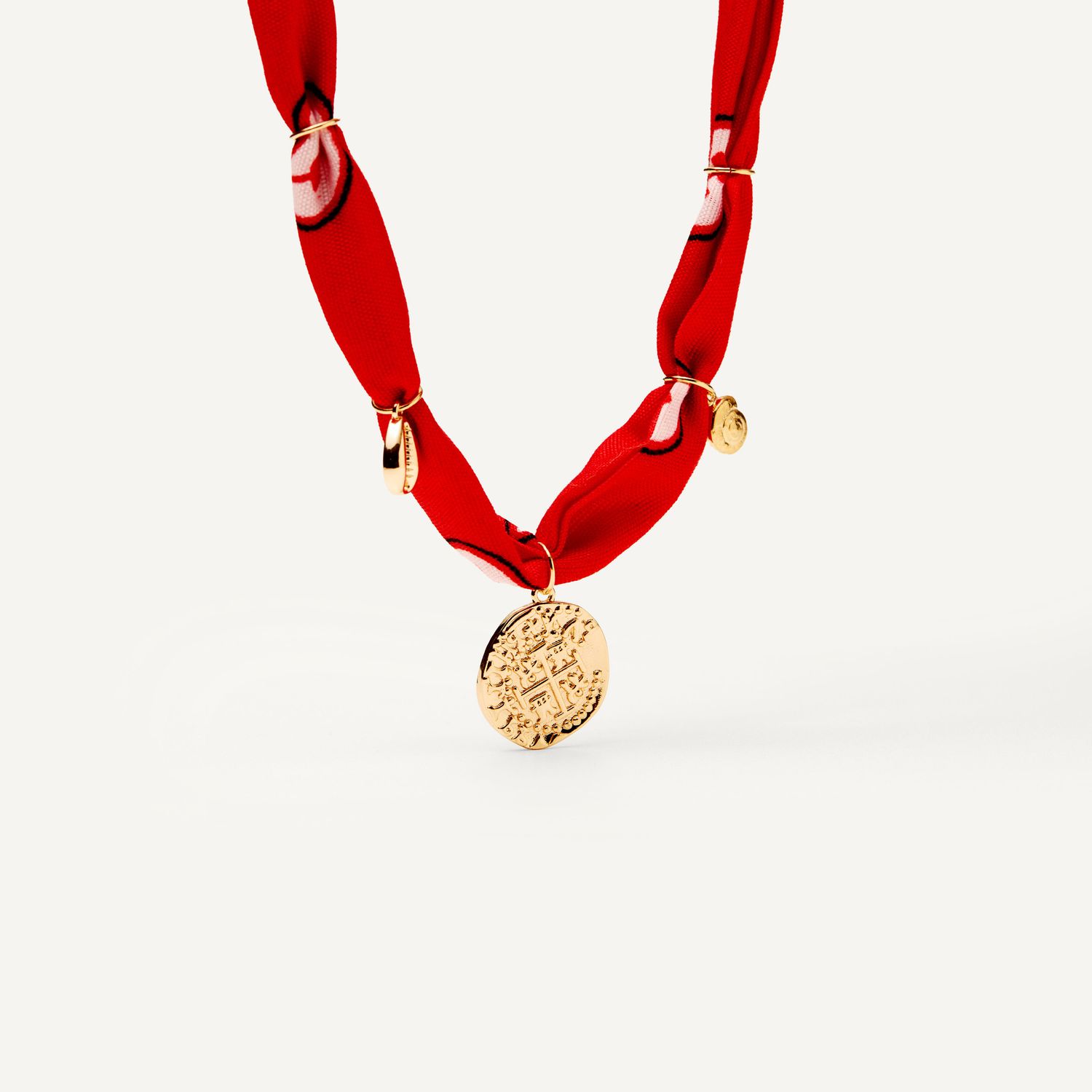 Колье Bandana Necklace - Red