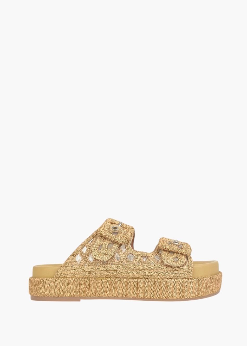 CALIA FLATS 512Z69VK beige-25L Женские сабо летние