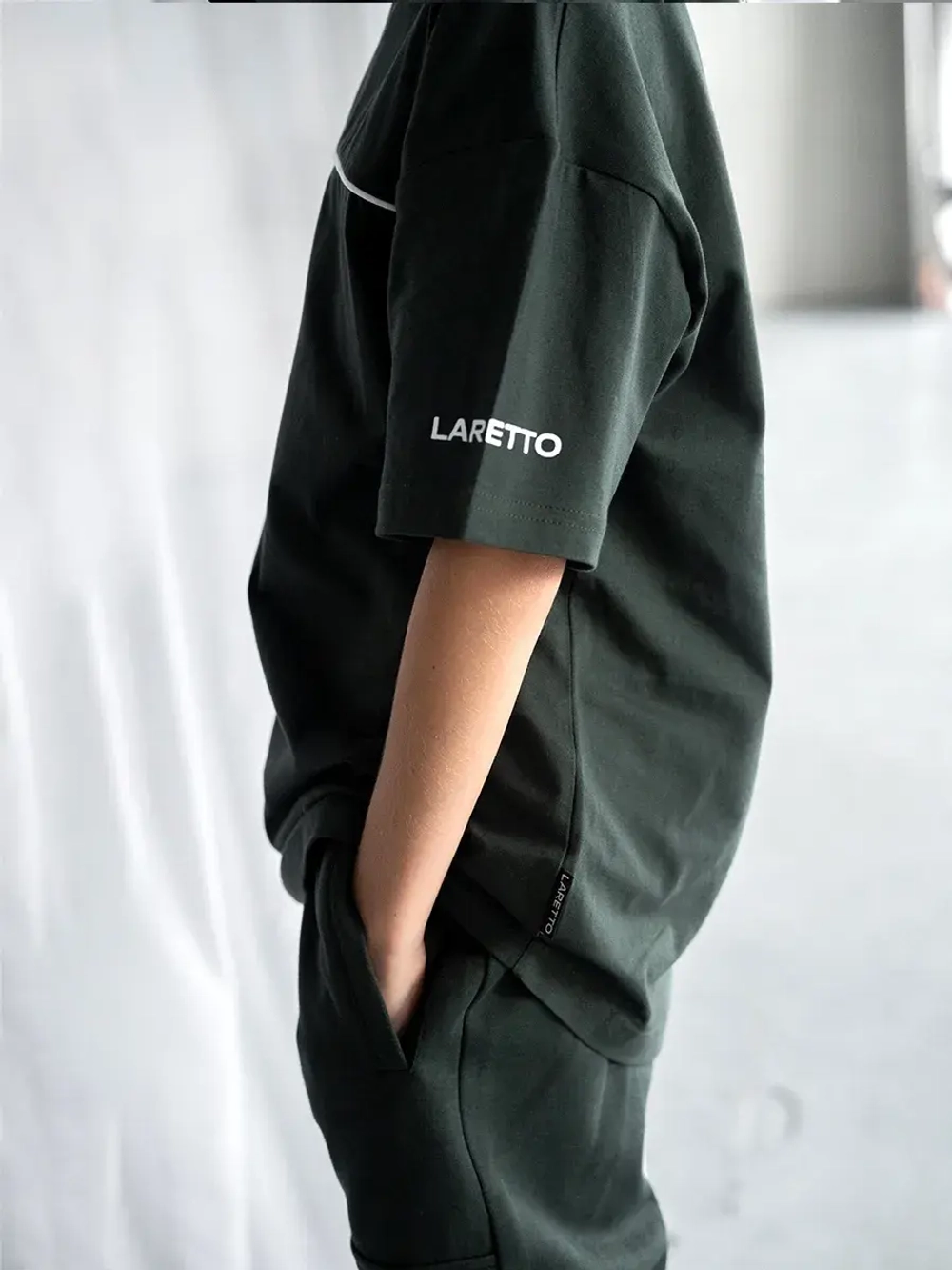 Спортивный костюм для мальчика, футболка и брюки