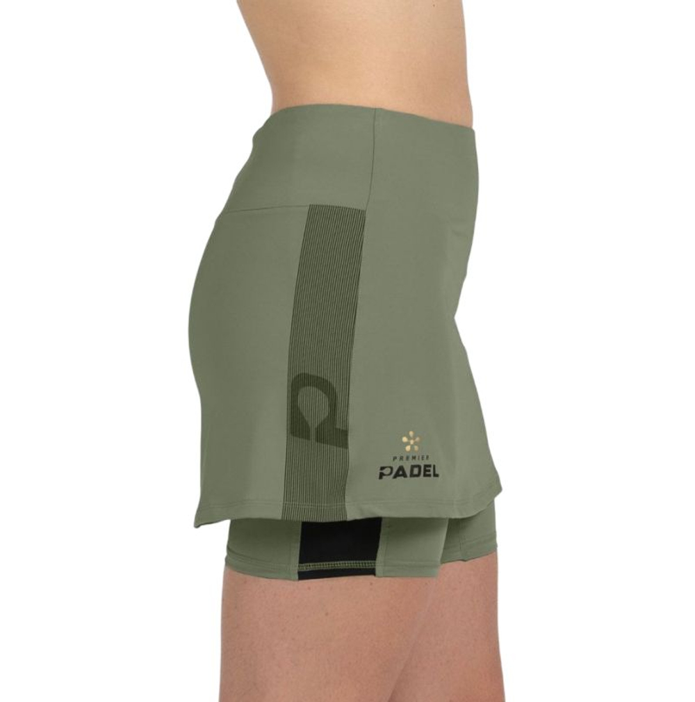 Теннисная юбка Bullpadel Portoa - kaki