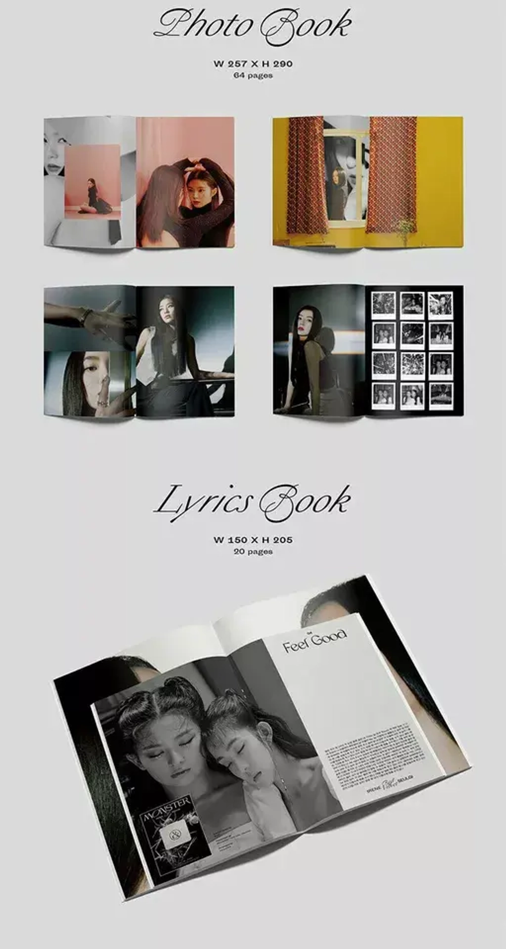 Альбом RED VELVET IRENE & SEULGI - Monster [Base Note ver.]