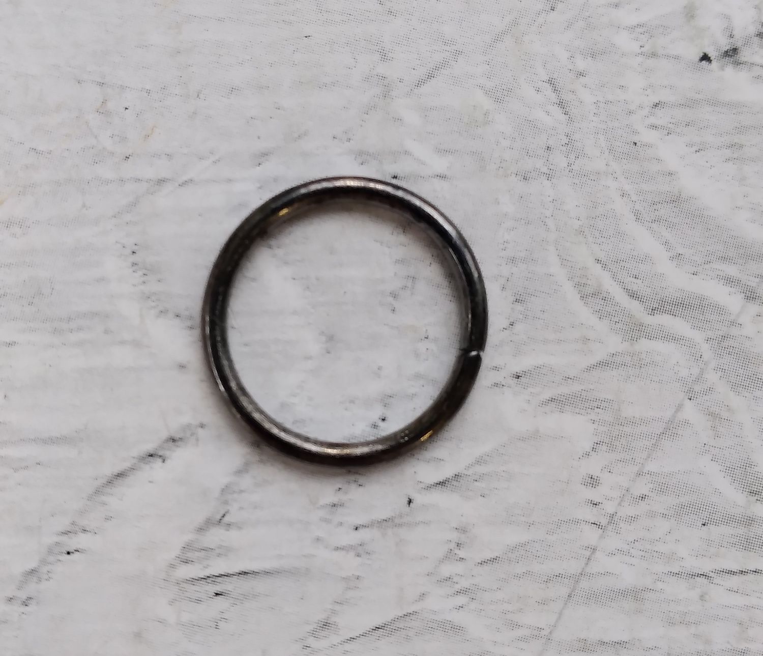 кольцо разделительное 1,5см цвет графит