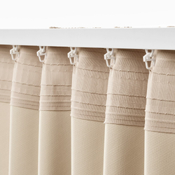 IKEA ANNAKAJSA  (ИКЕА АННАКАЙСА)  -  Шторы, 1 пара, на ленте/бежевые, 145x300 см