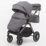 Детская коляска 2 в 1 Ining Baby KR 345 pro grey