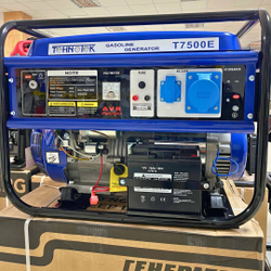 Генератор Tehnotek T 7500Е медная обмотка (без колес)