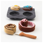 Мягкая игрушка IKEA DUKTIG (ДУКТИГ), Набор для выпечки, 6 шт.