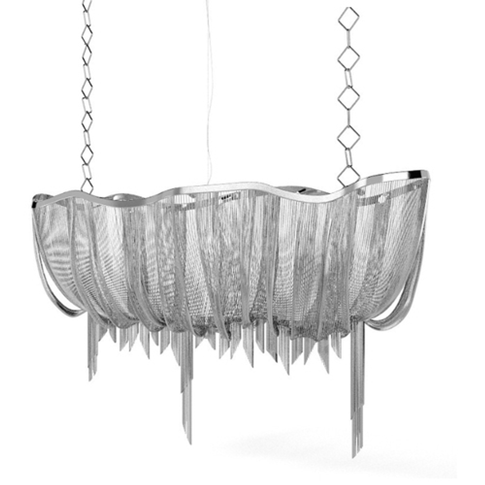 Pendant design lamp  Atlantis by Terzani (Silver)