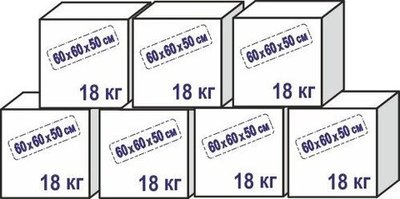 Архитектурный набор GB7,5" на платформе M - 220x198 см