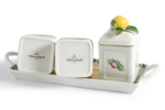 Набор из трех банок и подноса Villeroy & Boch из серии French Garden Fruits