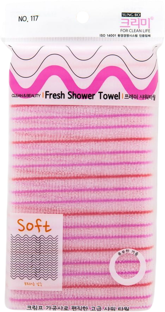 Sung bo Cleamy Viscose Мочалка для душа Viscose Squared Bath Towel