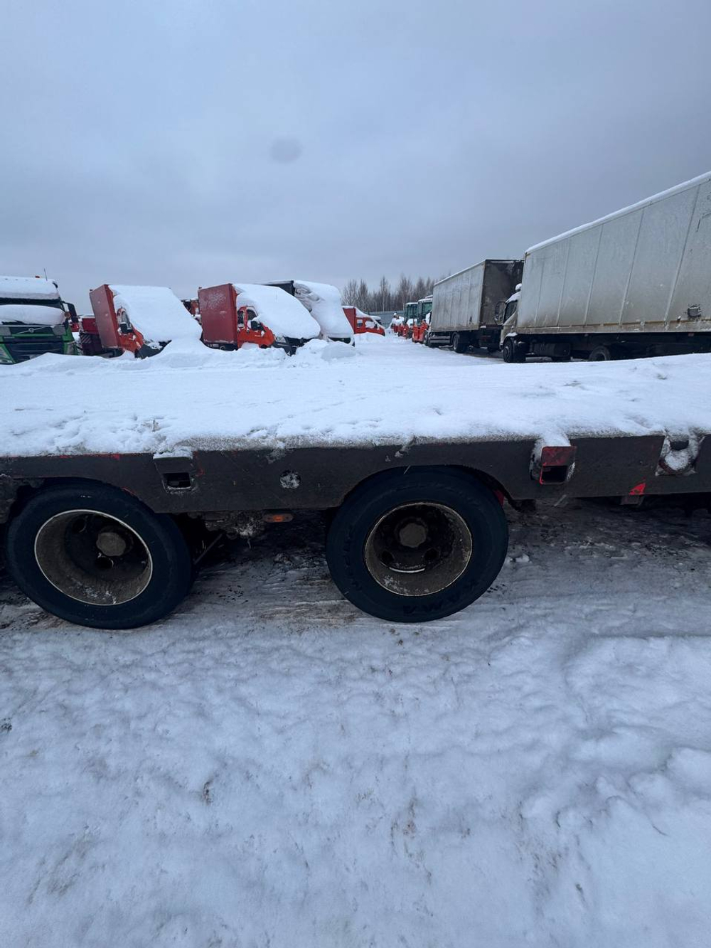 БЕРГЕР 9854* Полуприцеп тяжеловоз 6 осей 9856-0000010-04 (Раздвижной)
