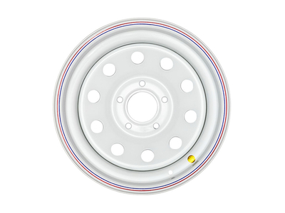 Диск усиленный Мерседес стальной белый  5x130 8xR16 ET-0