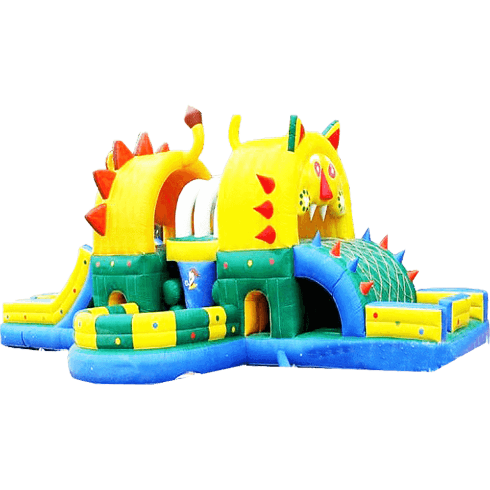 Коммерческий надувной батут "Котики" 9*6*4 м