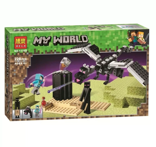 Конструктор Майнкрафт "Последняя битва" 228 дет.