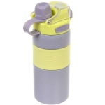 Термос 600мл «Фитнесс», цвет серый