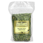 Bergin Fruit and Nut Company, Органический колотый зеленый горошек, 596 г (21 унция)