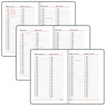 Ежедневник датированный 2023 А5 138x213 мм BRAUBERG "Holiday", под кожу, "зеркальный", черный, 114028