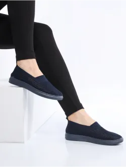 Мокасины летние текстильные