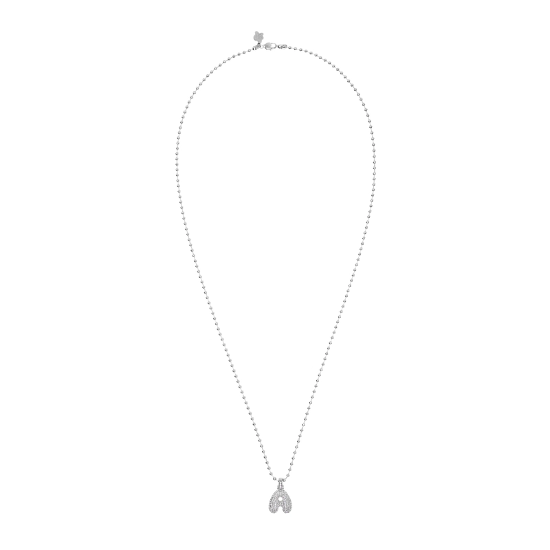 Колье Твоя Буква на Цепочке – Серебро