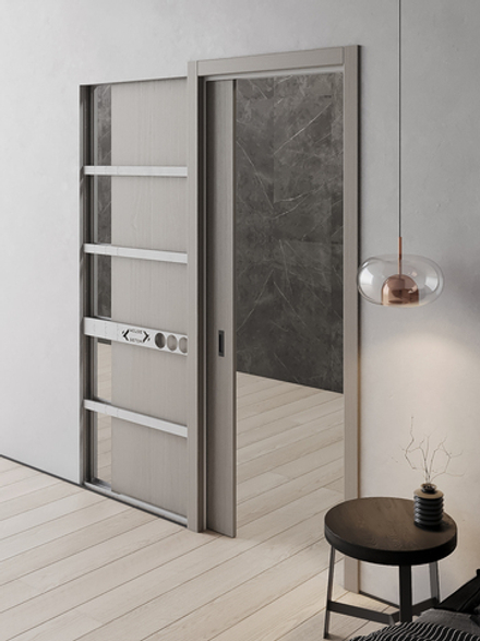 Универсальный пенал для раздвижных дверей ZADOOR (полотно: высота 2000-3000мм; ширина 600-1200мм)