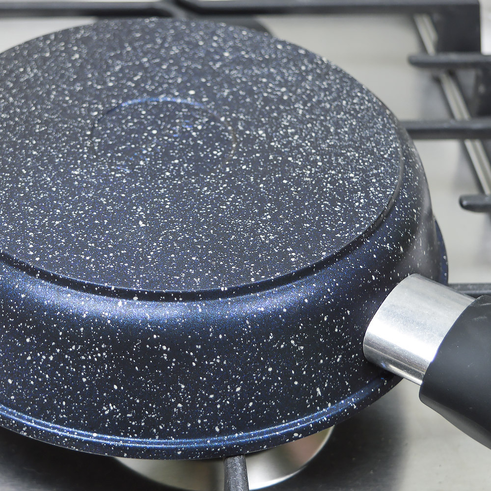 Сковорода 20см Сияние Blue с несъемной ручкой, с2051Bl