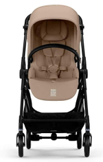 Прогулочная коляска Cybex Melio Carbon New Almond Beige с дождевиком