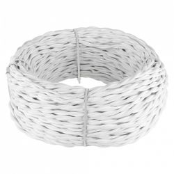 Провод электропитания Werkel Ретро 3х2,5 (белый W6453301