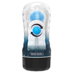 Прозрачный текстурированный мастурбатор Vacuum Cup Masturbator Planet