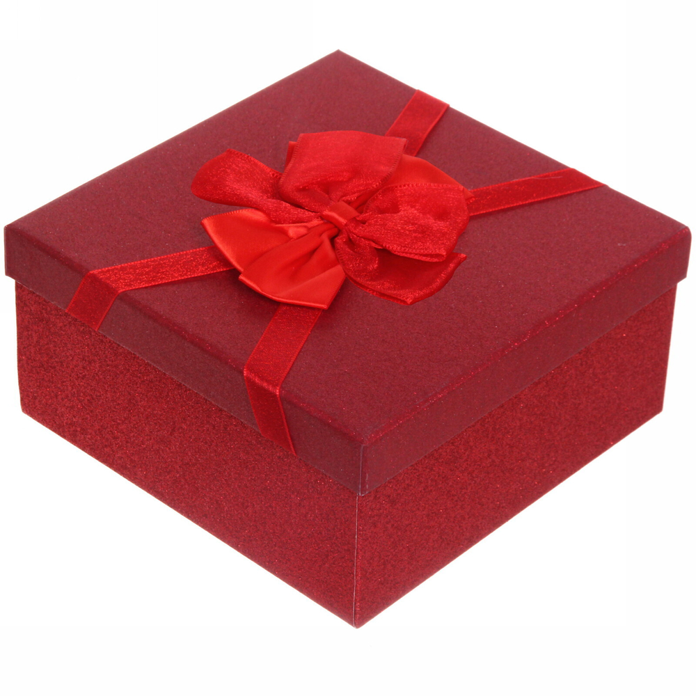 Коробка подарочная «Мечта» 19,5*19,5*9,5 см, красный