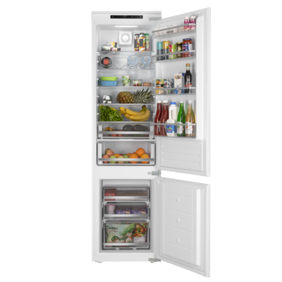 Встраиваемый холодильник Meferi MBR193 COMBI NO FROST POWER