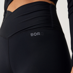 Женские теннисные шорты Björn Borg Borg Cross Shorts Women - Black