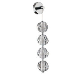 5084/17WL L-VISION ODL25 561 хром/прозрачный/металл/акрил Бра LED 17W 4000K 850Лм JEMSTONE