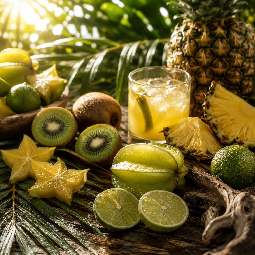 Карамбола и лайм (Starfruit Lime)