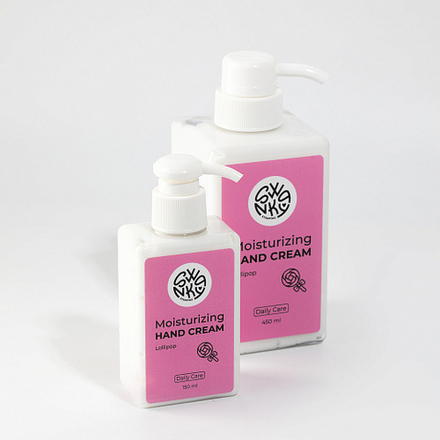 Увлажняющий крем для рук "Леденец", Swanky Stamping, 450 мл