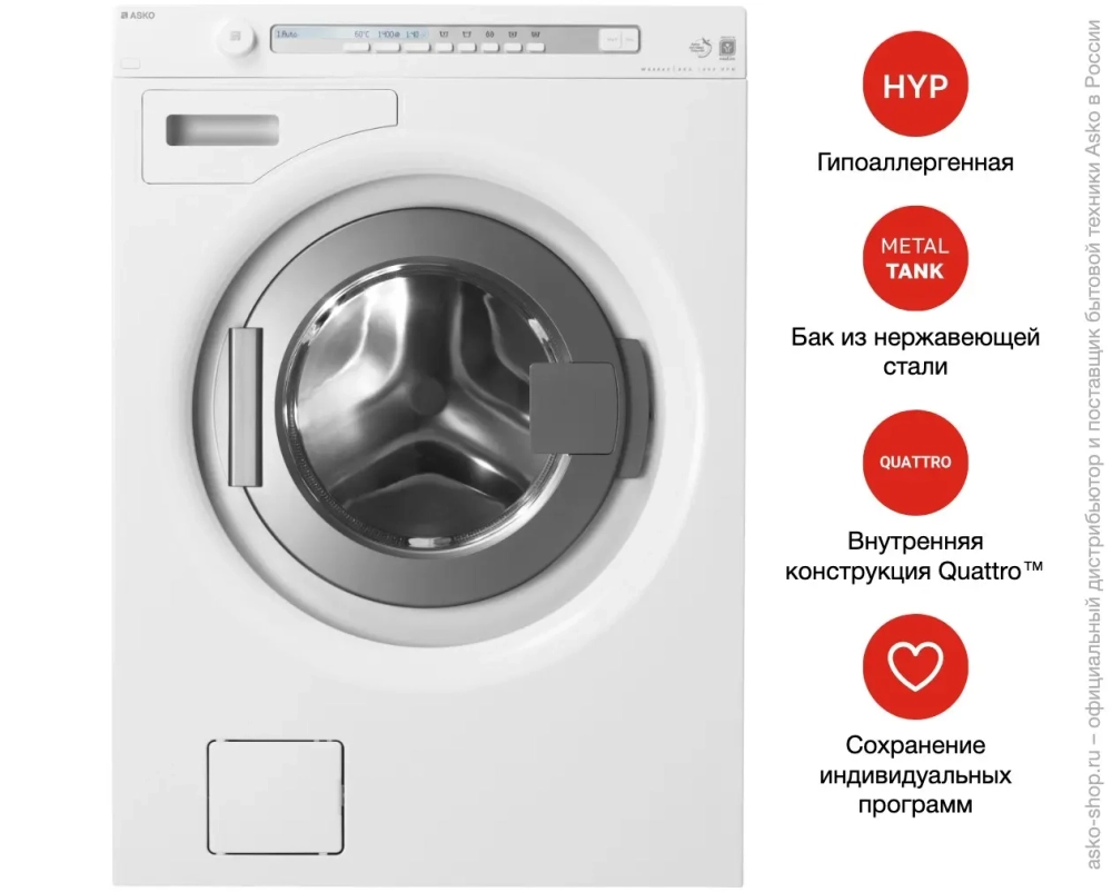 Стиральная машина Asko W68843 фото 3