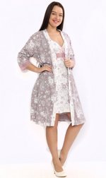 Халат+сорочка "М45 К.П" (Дарья)