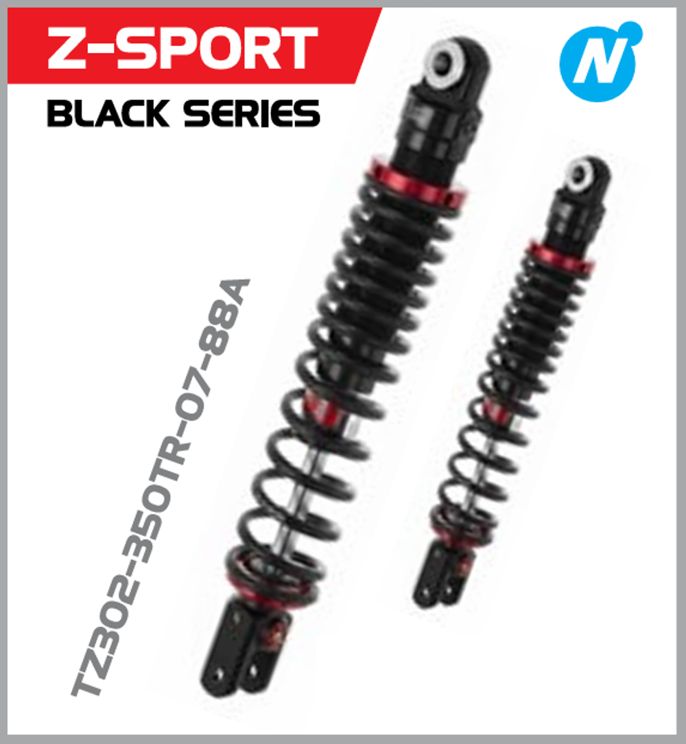 TZ302-350TR-07-88A. Rear shock absorber YSS, For Honda PCX150 2018, 2019