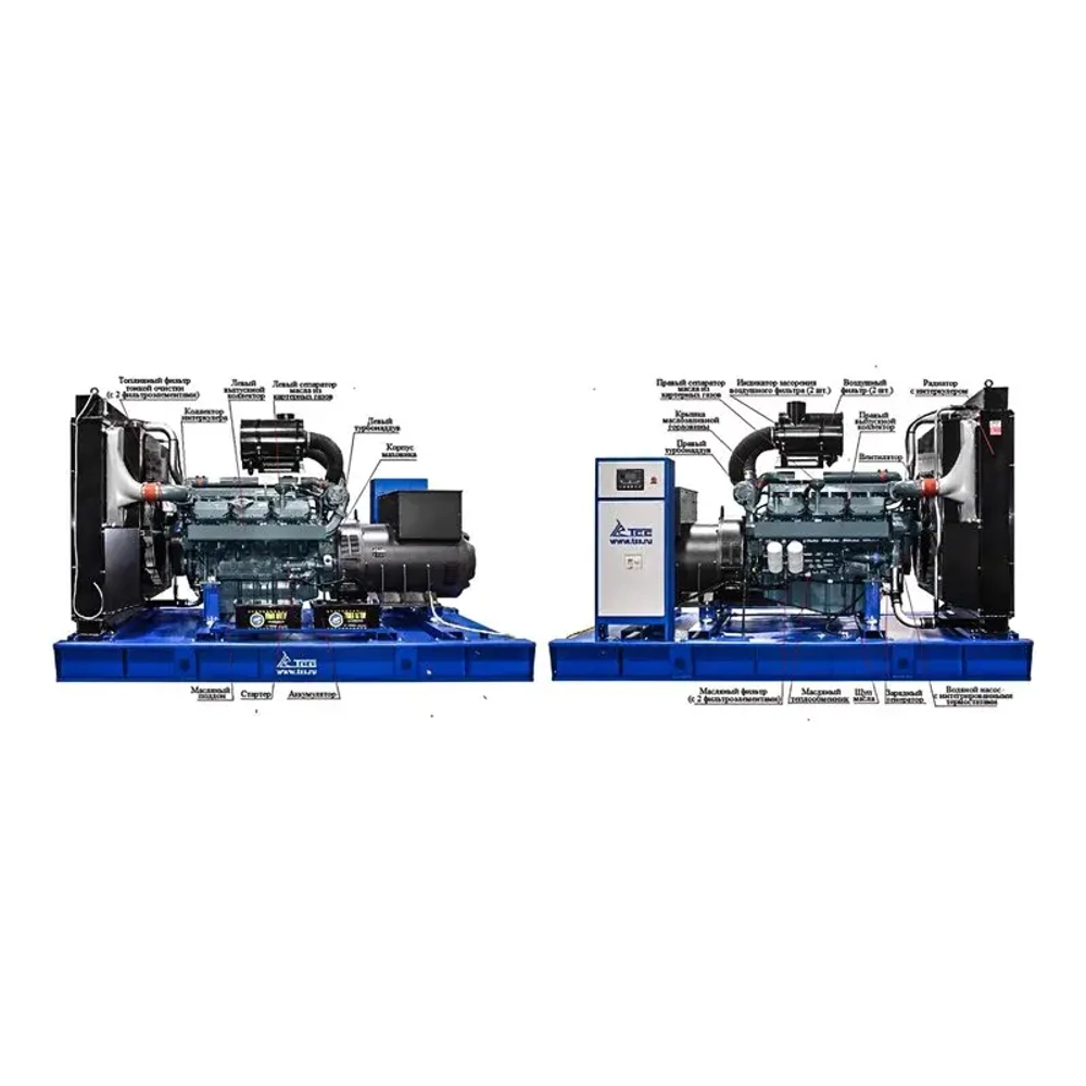 ТСС TDo 715MC промышленная дизельная электростанция 015105