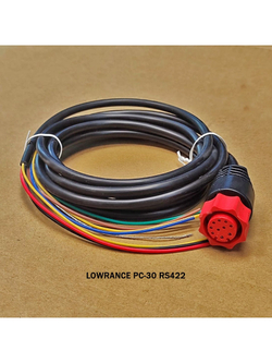 Кабель питания и передачи данных PC-30 RS422 для Lowrance HDS, Elite Ti / Ti2. Replacement 000-0127-49