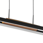 723527 Люстра LODI LED 36W 3240LM ЧЕРНЫЙ 3000K