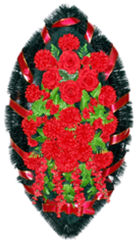 Траурный венок «Классика» №07