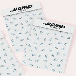 Ткань саржа красочный цветочный дизайн