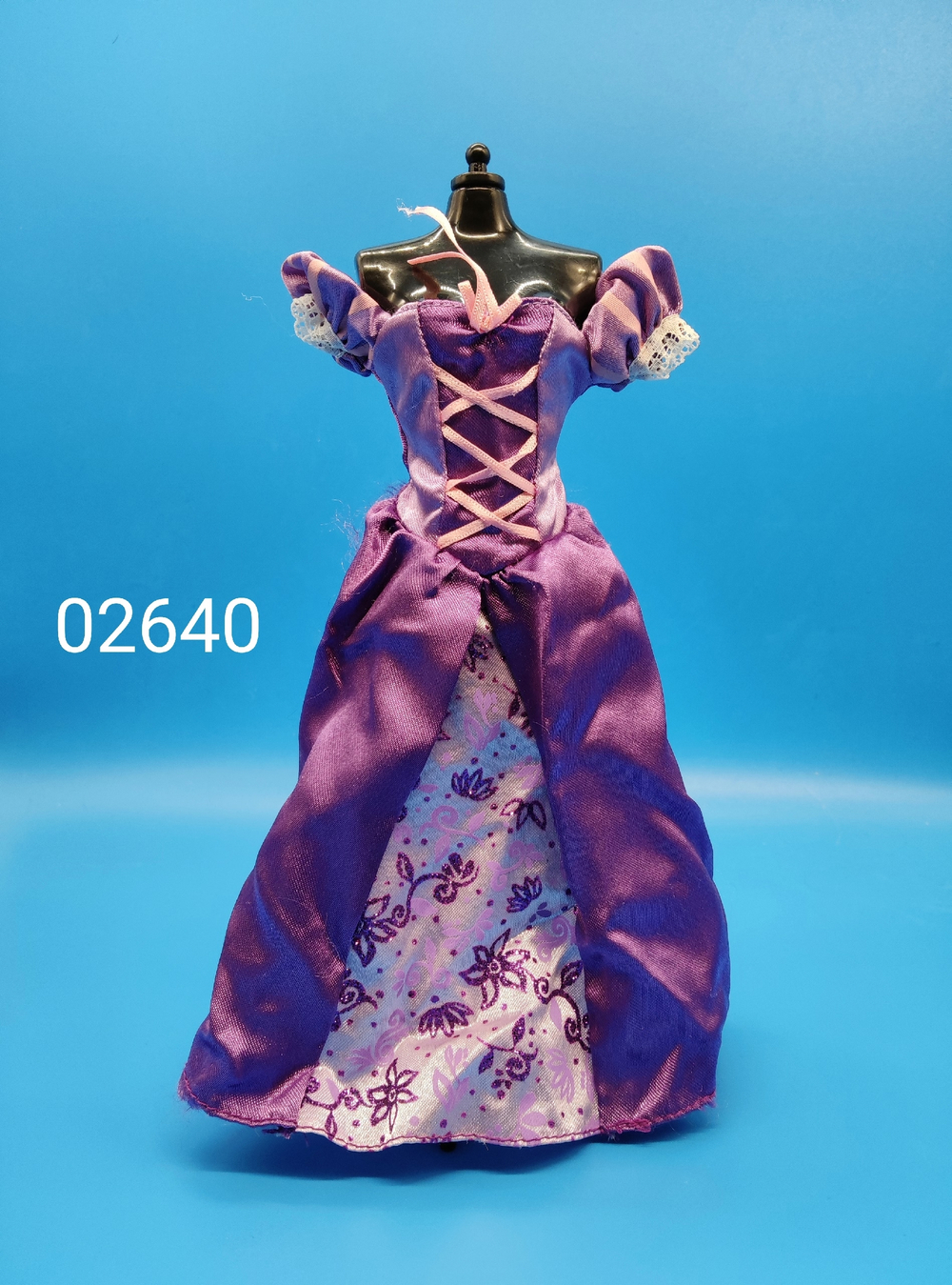 Одежда для куклы Дисней Рапунцель платье 02640