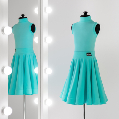 Standart 2-01-07-C | Рейтинговое платье для спортивных бальных танцев | Vasileva Dance