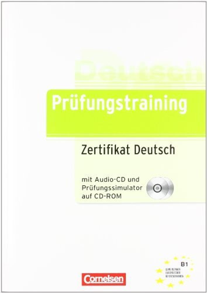 Pruefungstraining B1 Uebungsbuch + CD auf CD-ROM