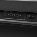 Каминокомплект Firelight: Очаг EFP/P-2520LS N, портал Canto 25 графит