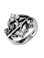 "Лантия" кольцо из коллекции "Жемчужный сад" от Jenavi