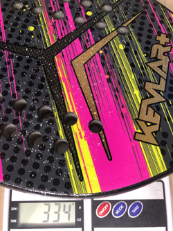 Ракетка KEVLAR PLUS 2.3 Rakkettone с нанесением «Rotor»