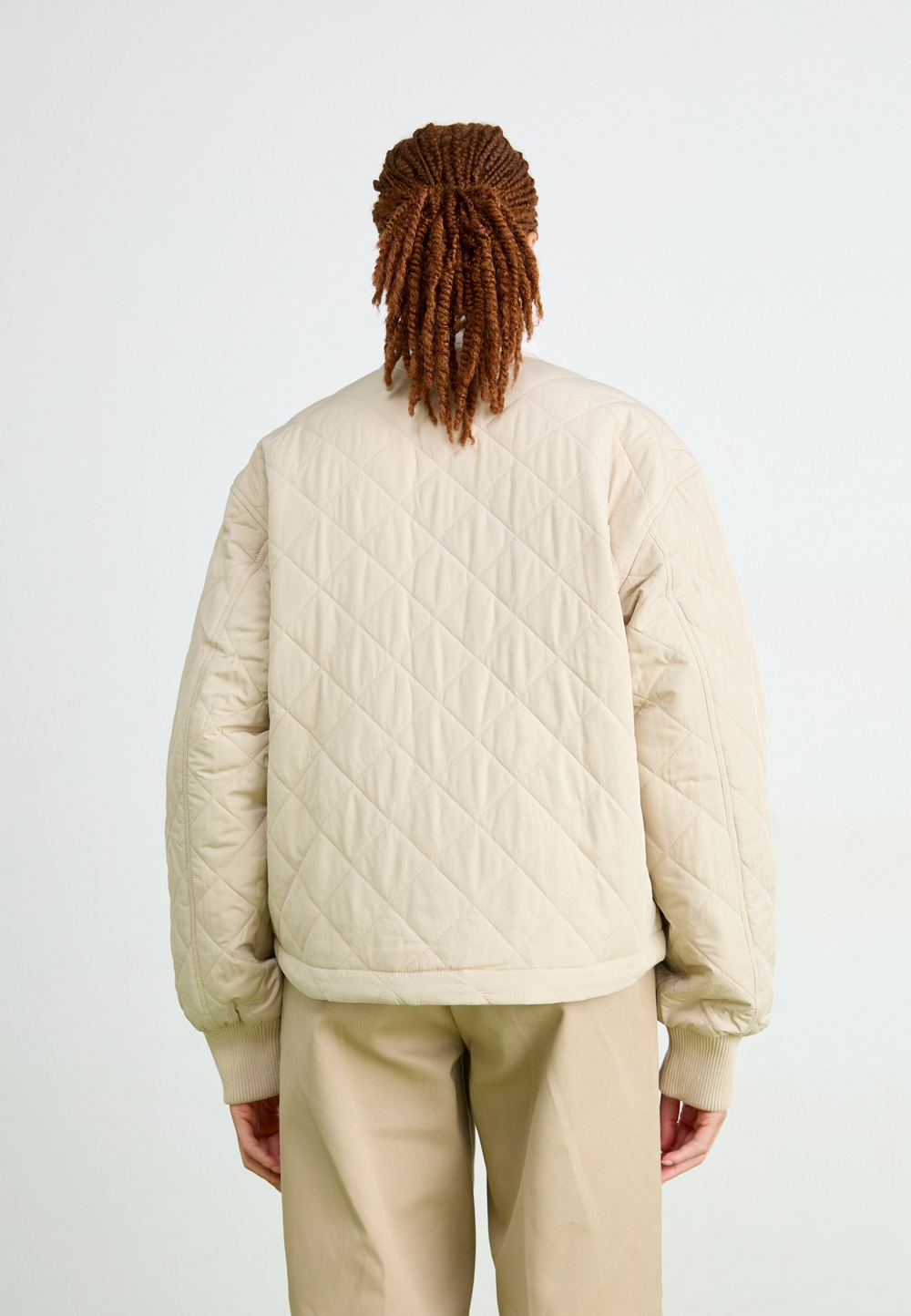 Carhartt WIP ELMA  - Демисезонная куртка - Флер де Сель/молоко